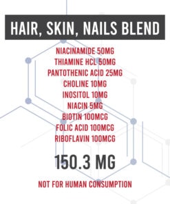 hair skin and nails blend